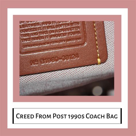 coach creed lookup